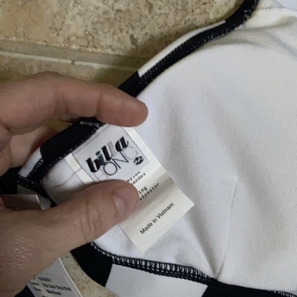 Billabong || NWT Black & White Stripe - Picture 6 of 8